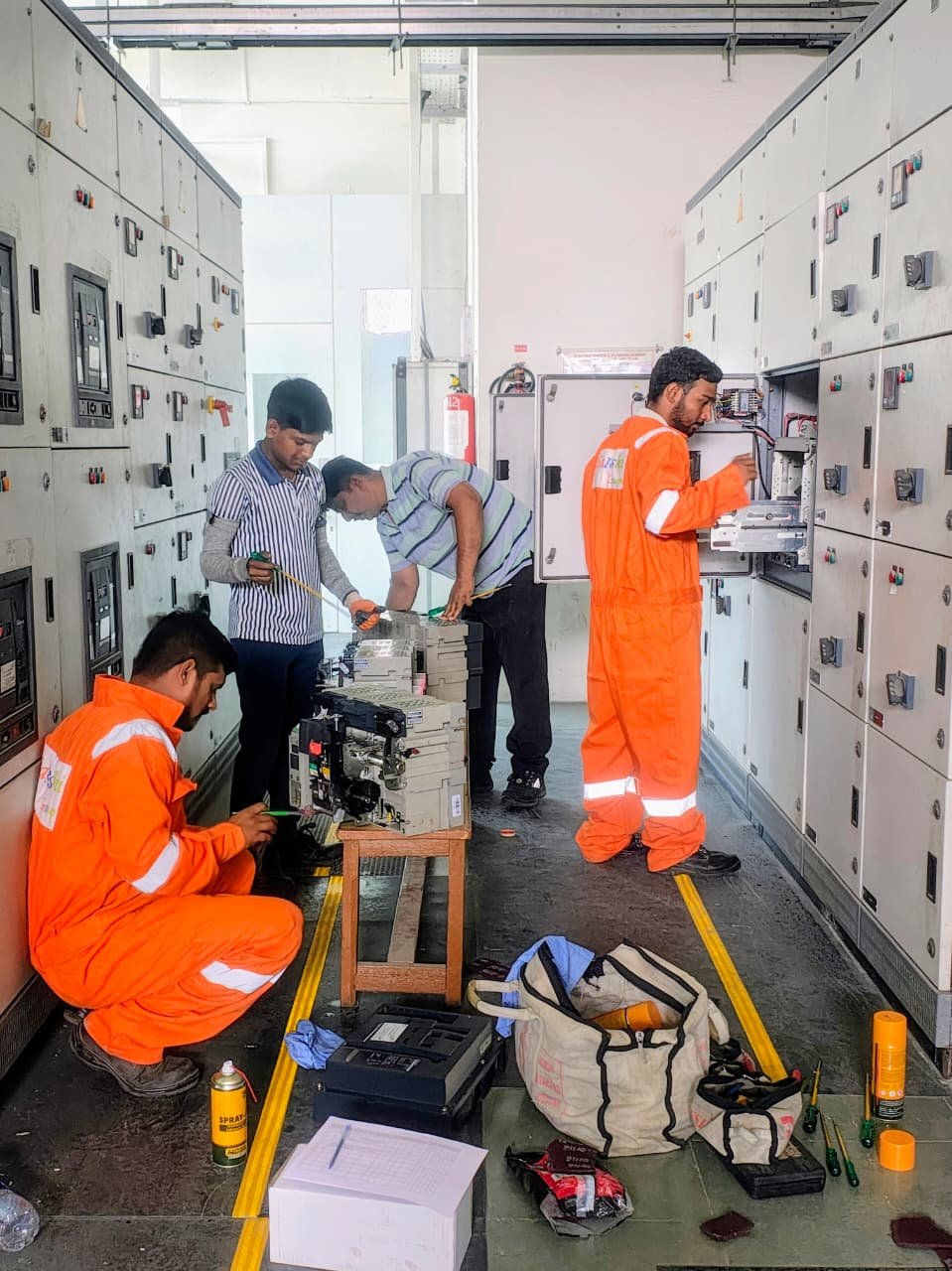 ACB Servicing at Textile Industry